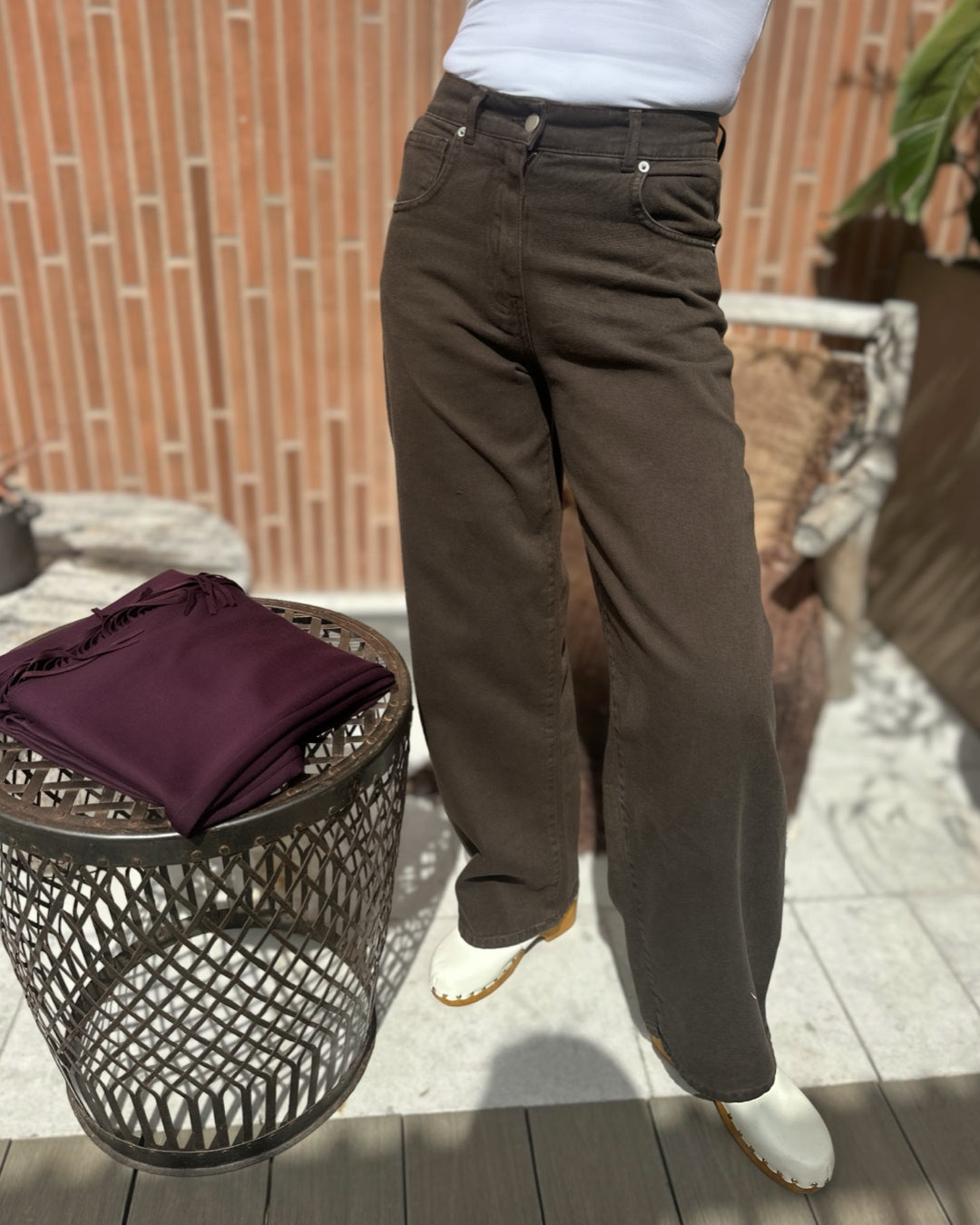 Denim Mum Fit in Moro