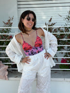 Completo Camicia & Pantalone Sangallo - Bianco