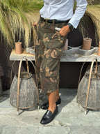 Bermuda Denim Cargo Camouflage