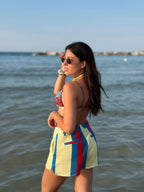Shorts Righe Monopoli - Multicolor