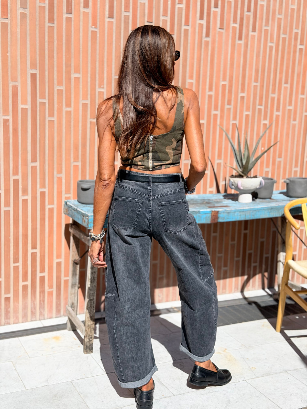 Denim Barrel Lavaggio Nero