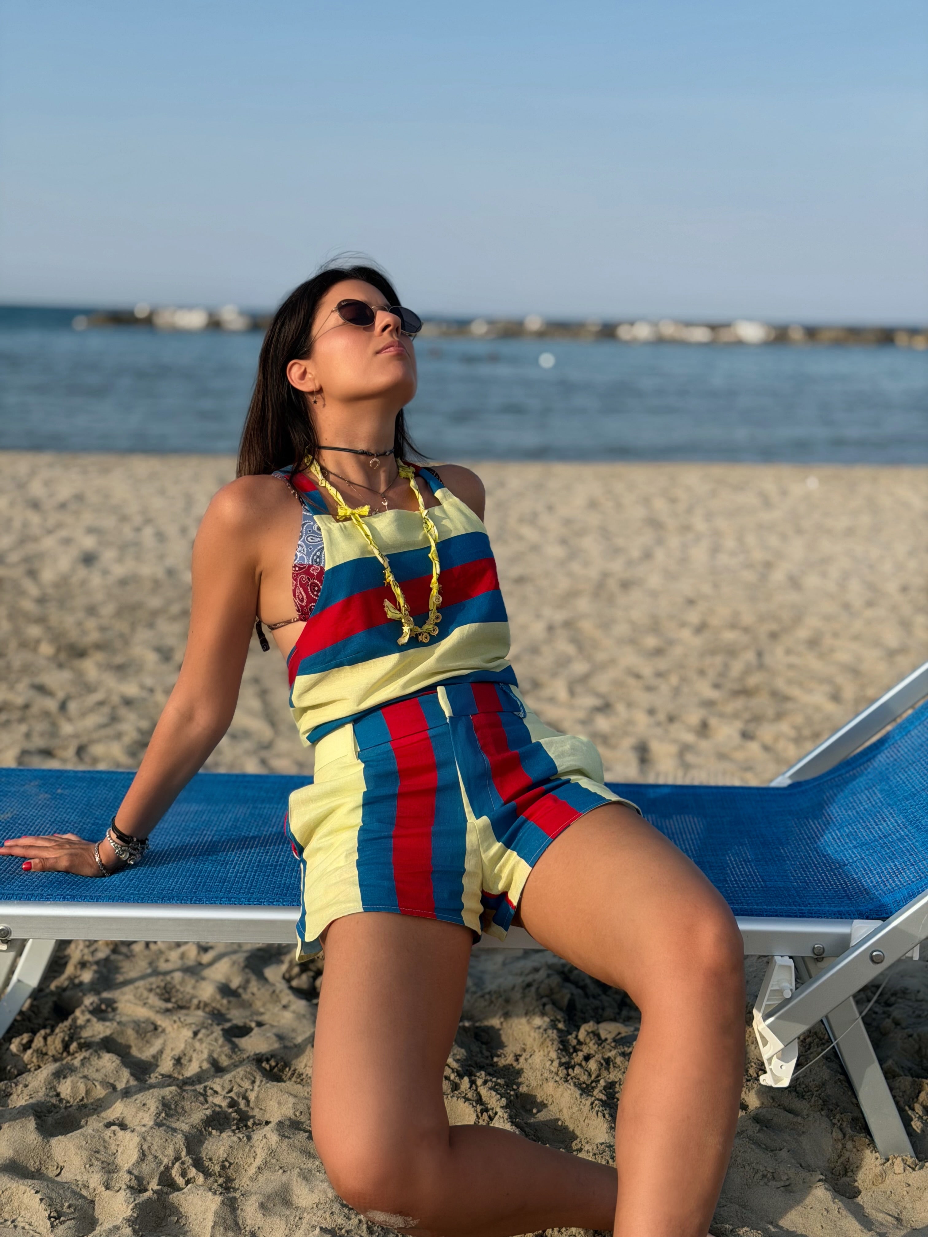 Top Righe Monopoli - Multicolor