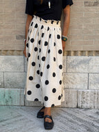 Gonna a Pois Allegra - Nero