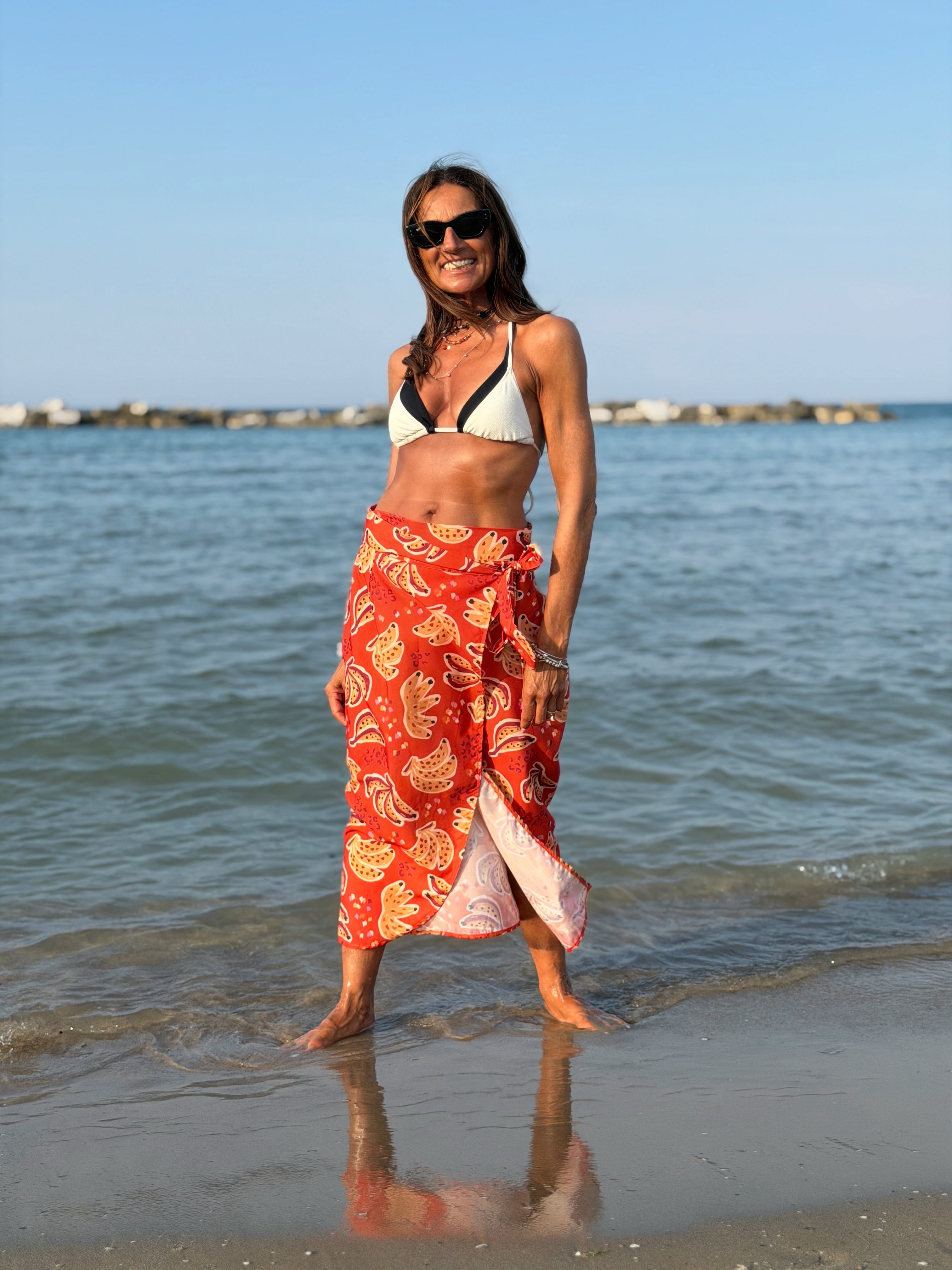 Gonna Pareo Bahamas - Arancio