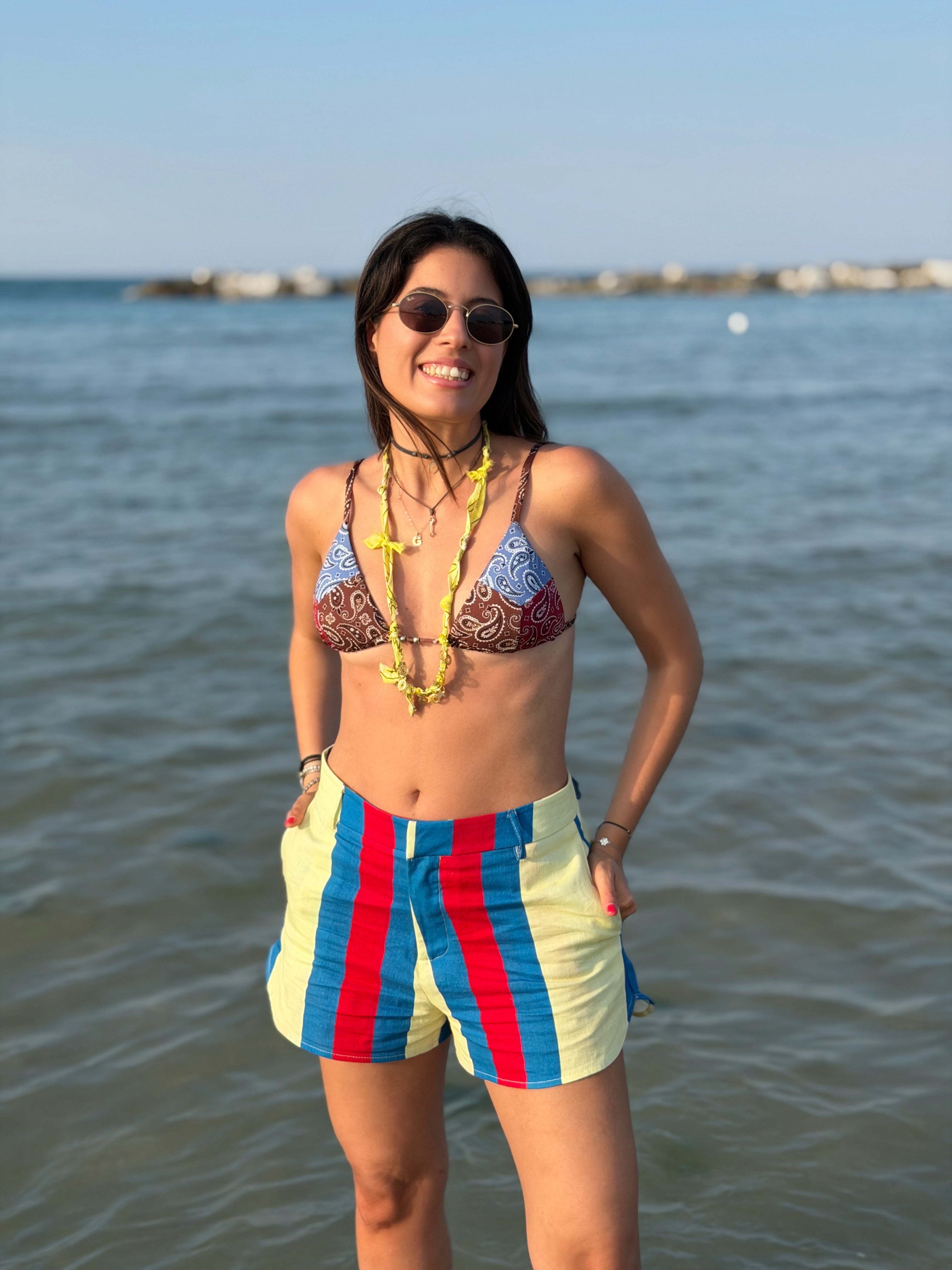 Shorts Stripes - Multicolor