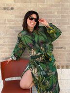 Camicia Mussola di Cotone Jungle