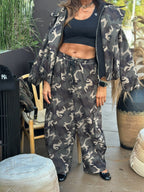 Pantalone Cargo Camouflage