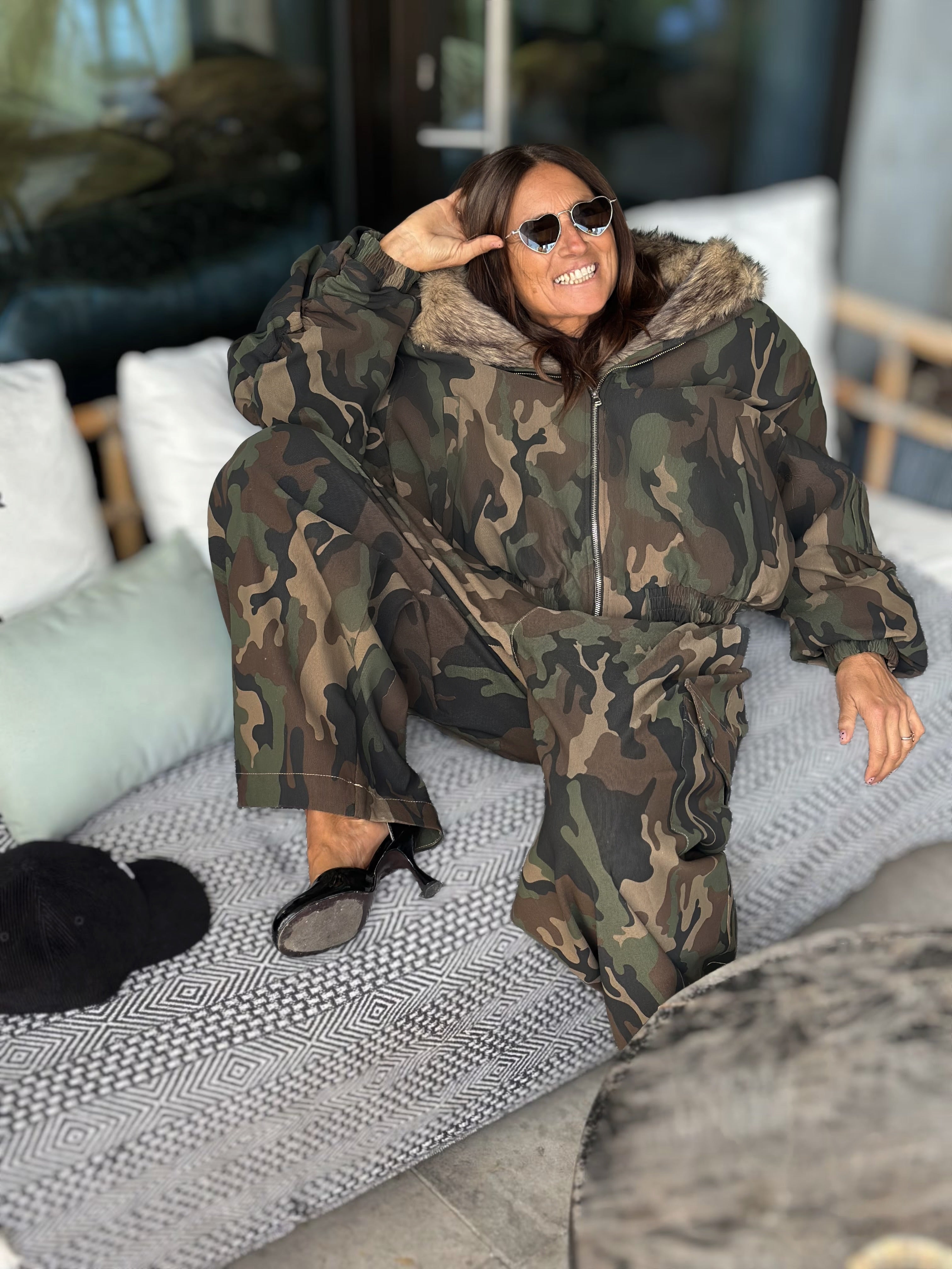 Pantalone Parachute Camouflage