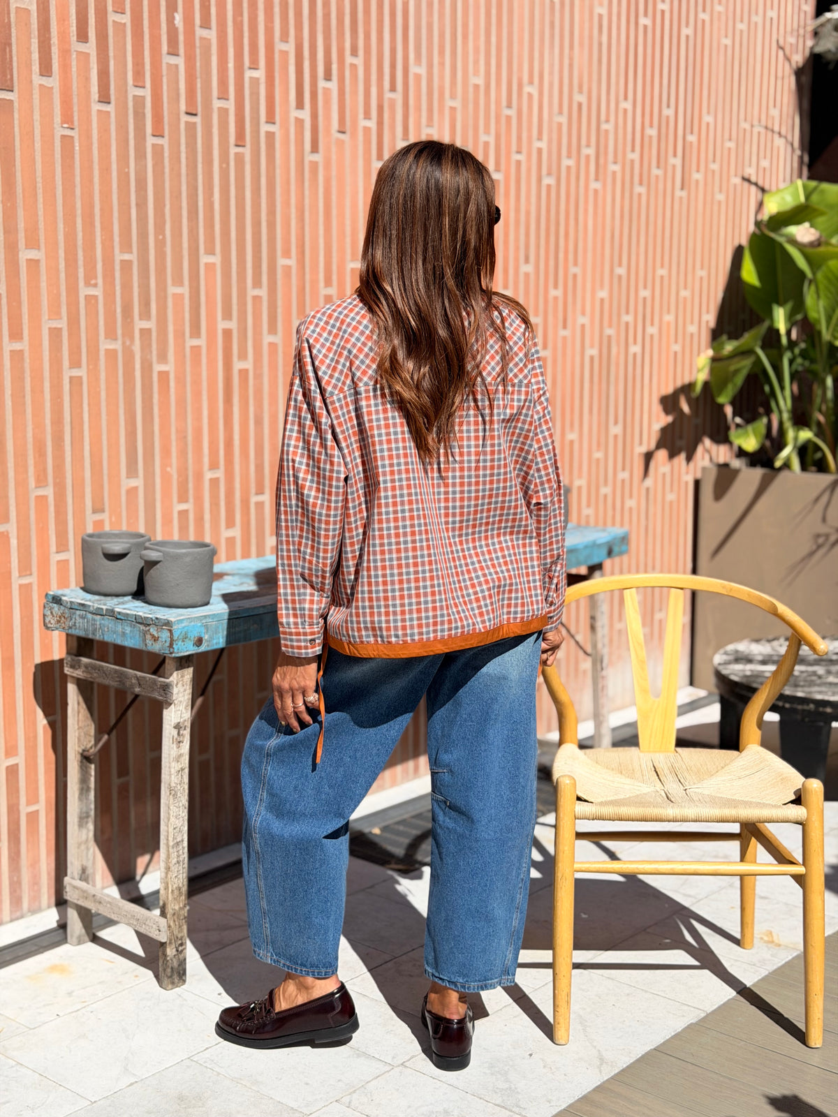 Denim Barrel lavaggio medio