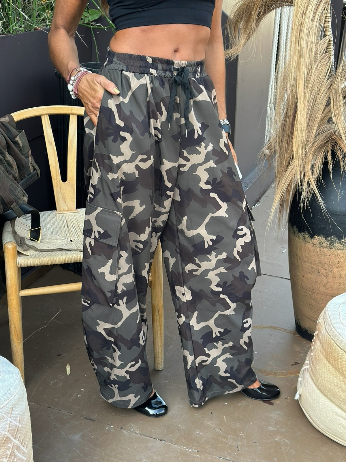 Pantalone Cargo Camouflage