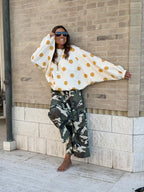Pantalone Camouflage Cotone Leggero