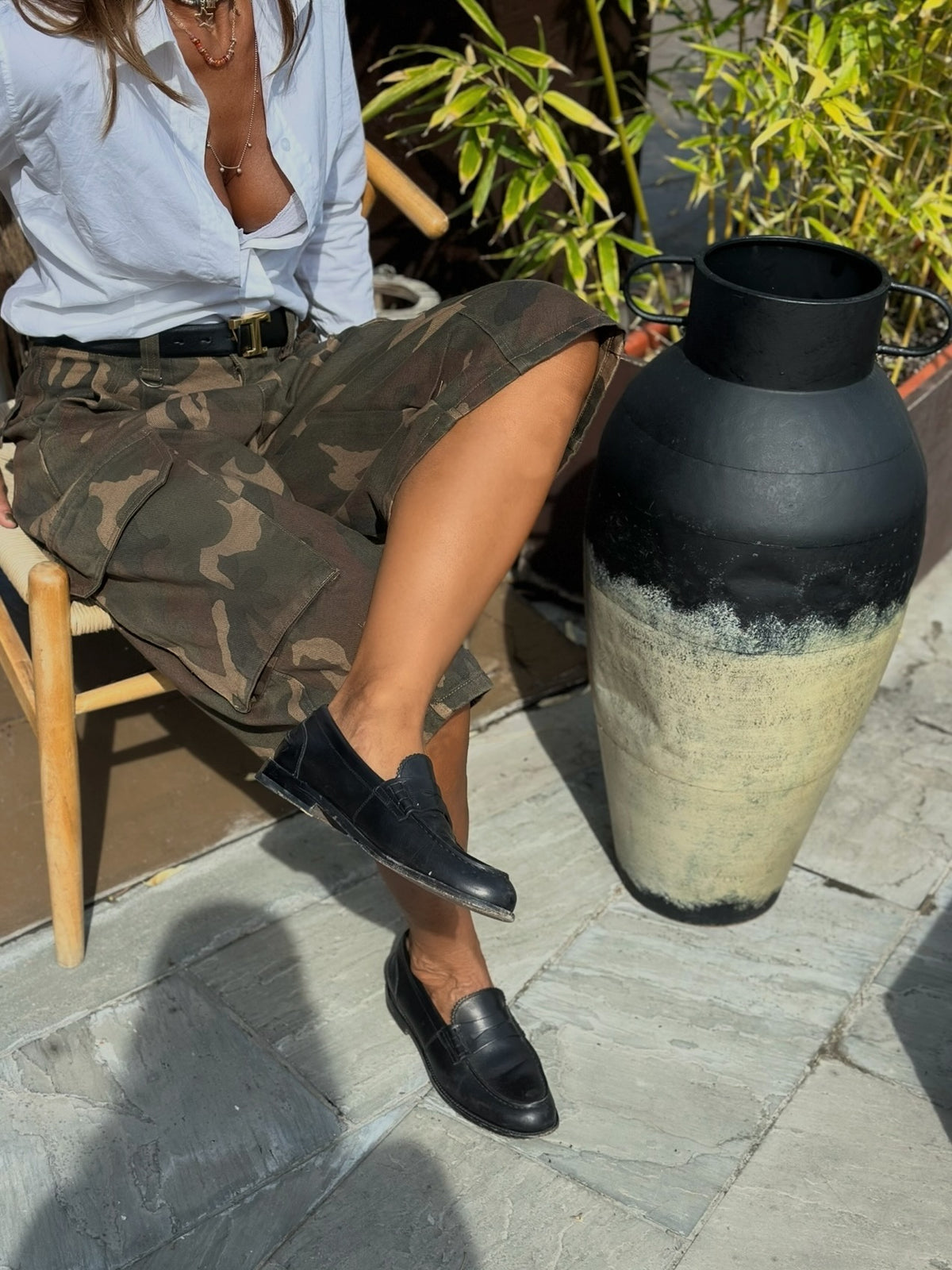 Bermuda Denim Cargo Camouflage