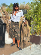 Bermuda Denim Cargo Camouflage