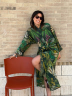 Camicia Mussola di Cotone Jungle