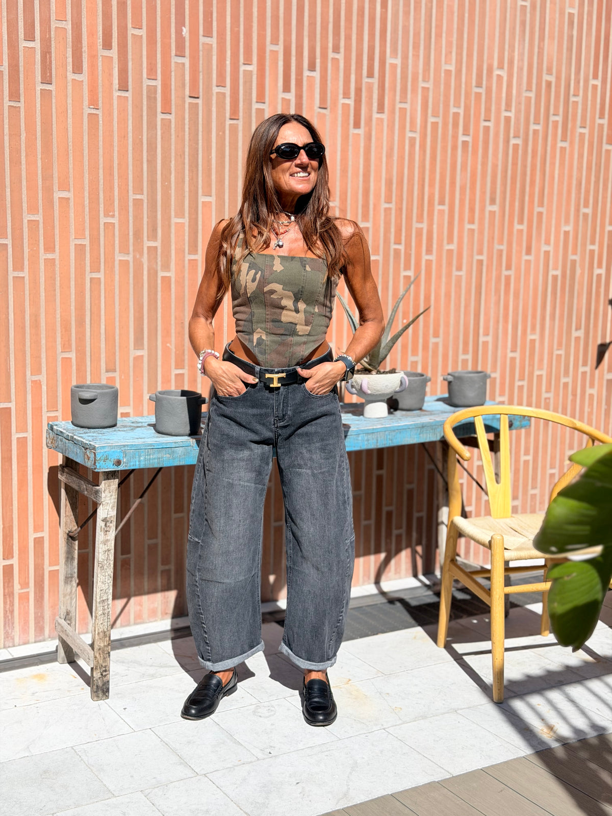 Denim Barrel Lavaggio Nero