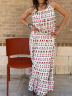 Top con laccetti Gardenia