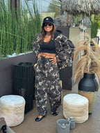 Pantalone Cargo Camouflage