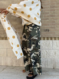Pantalone Camouflage Cotone Leggero