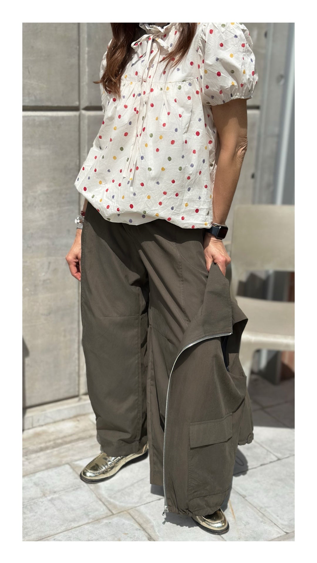 Blusa a Pois colorati | Burro