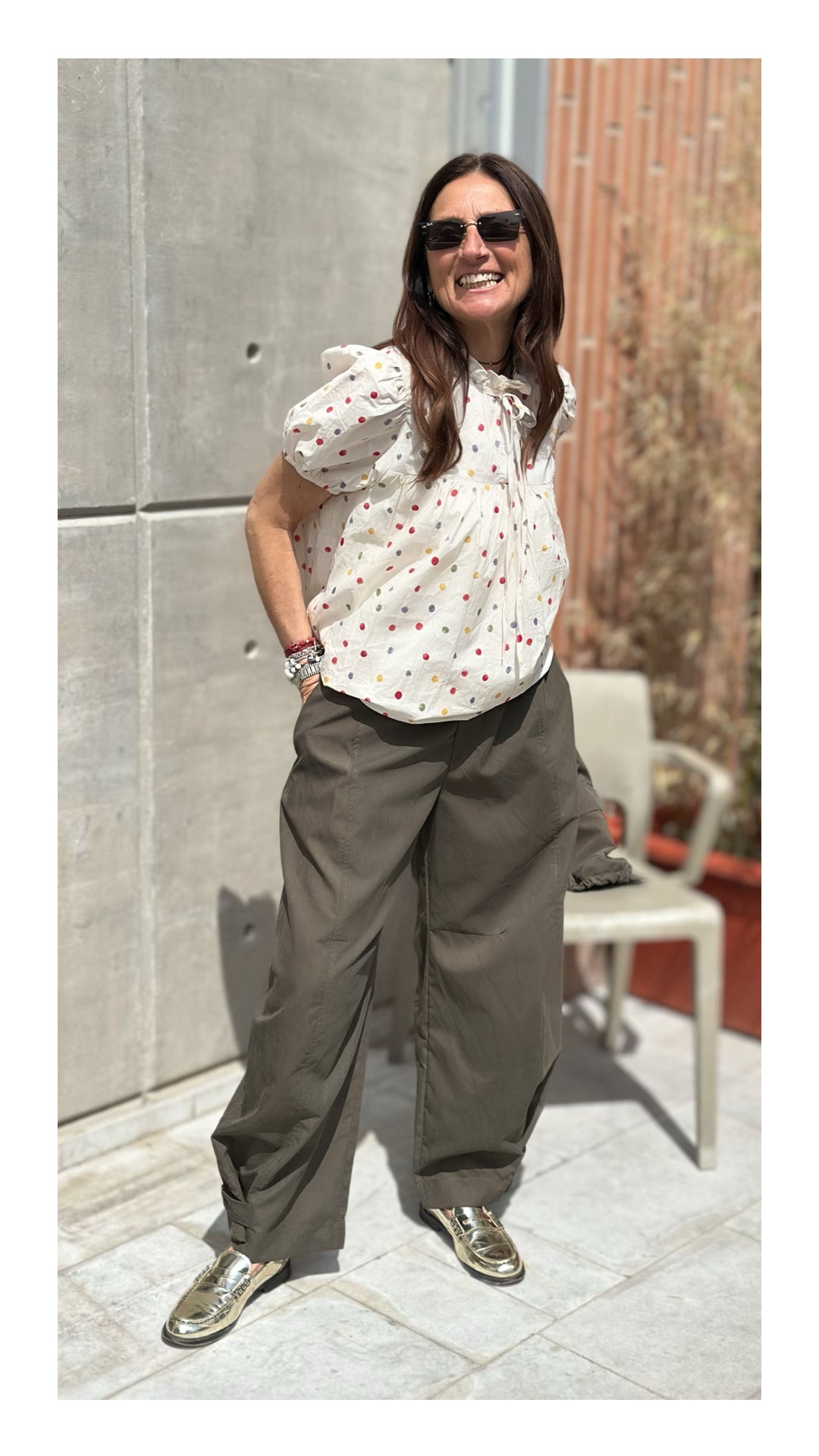 Blusa a Pois colorati | Burro