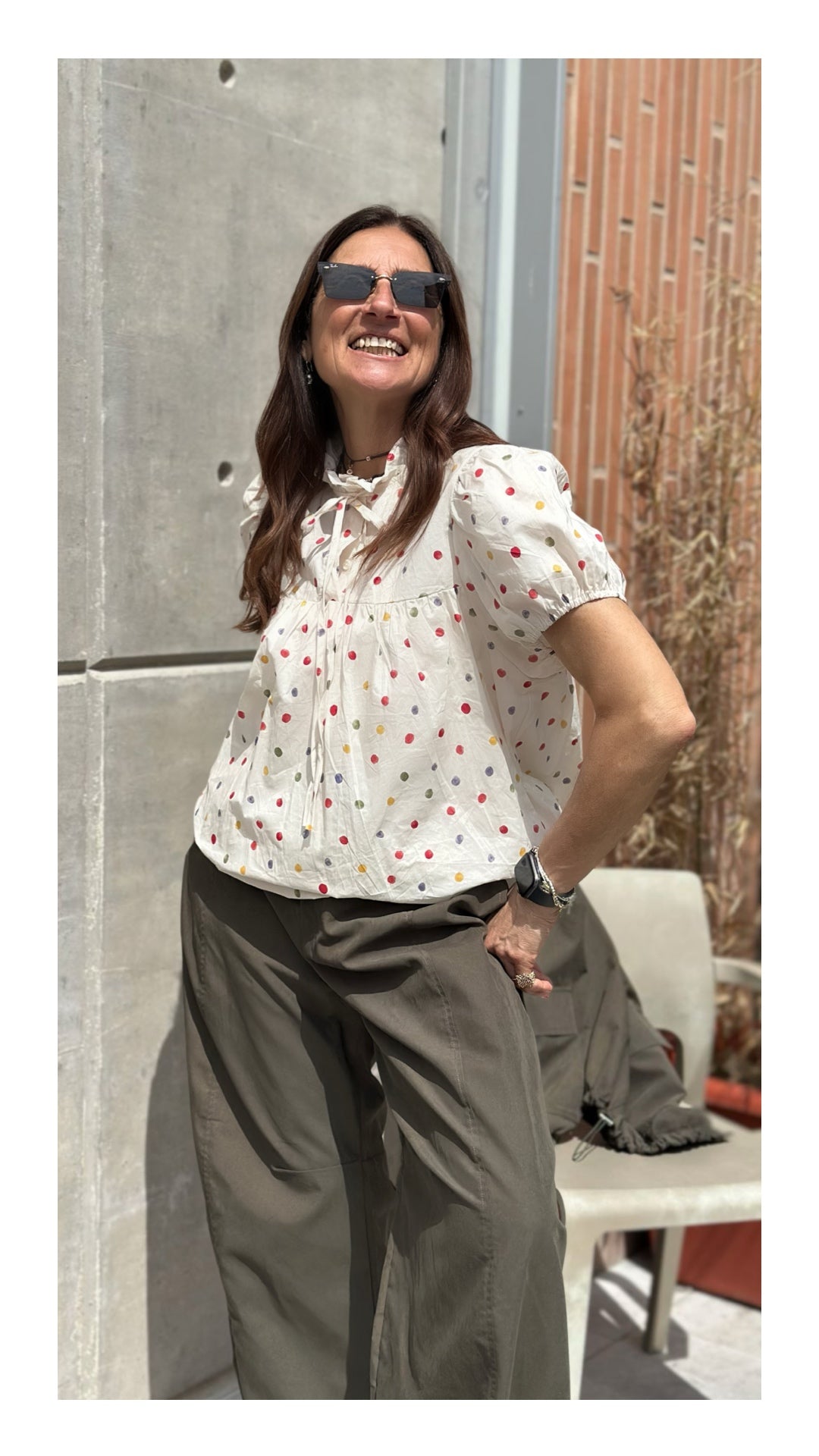 Blusa a Pois colorati | Burro