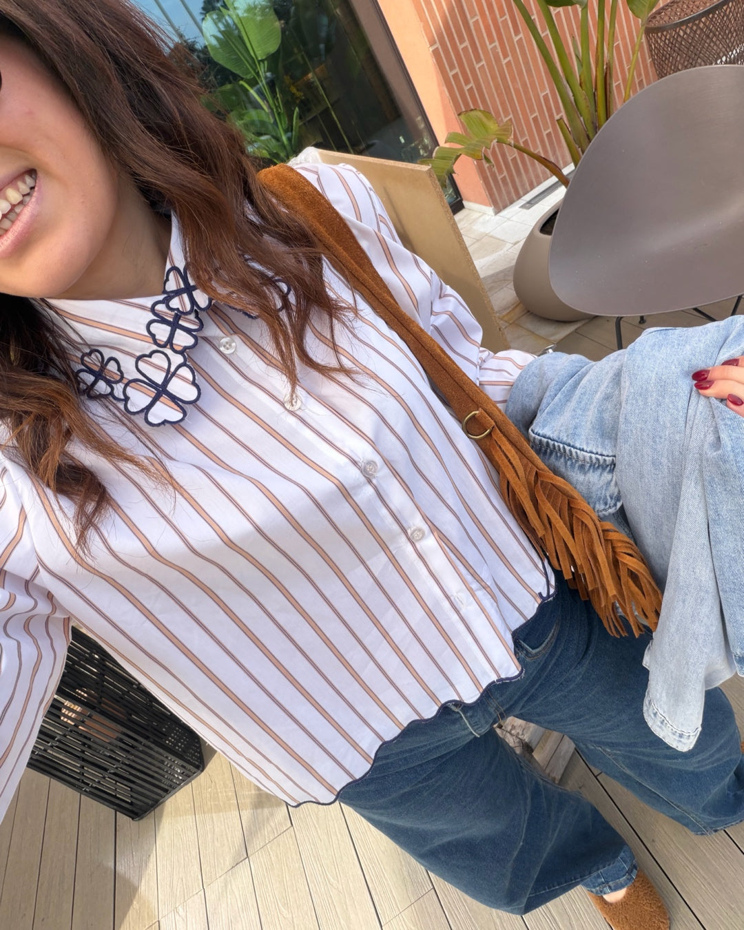 Camicia a Scatoletta Nice Righe