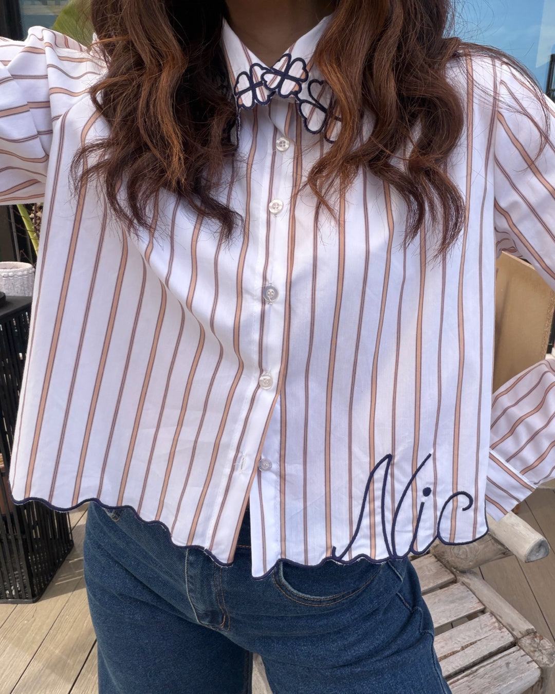 Camicia a Scatoletta Nice Righe