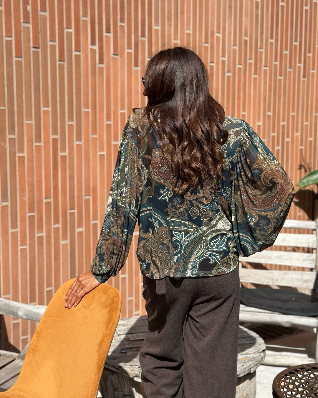 Blusa Fantasia Paisley Etro