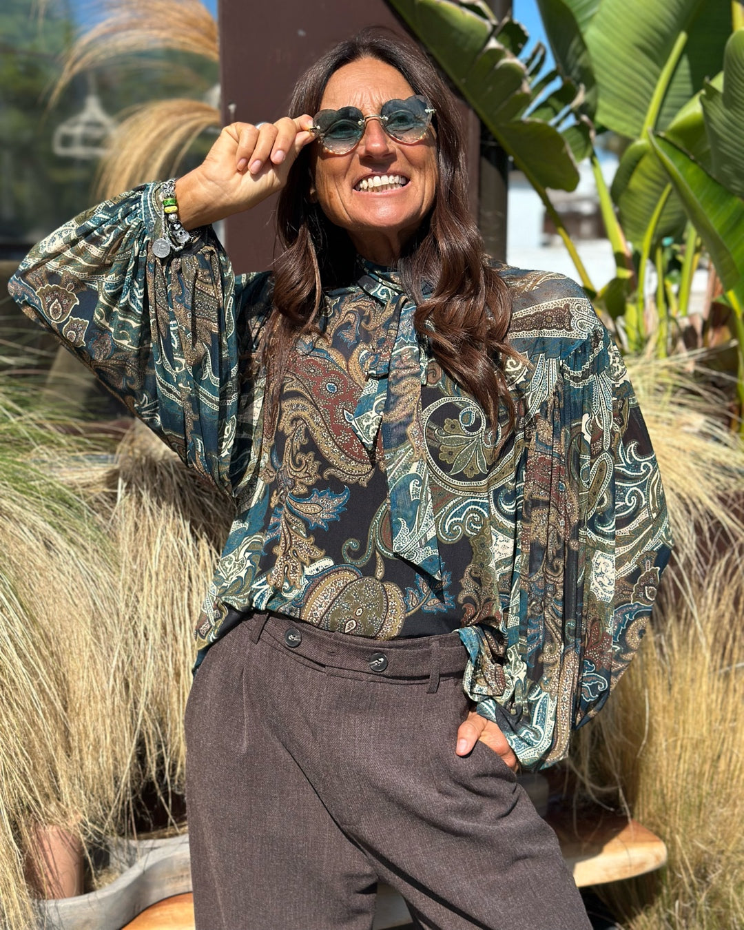 Blusa Fantasia Paisley Etro