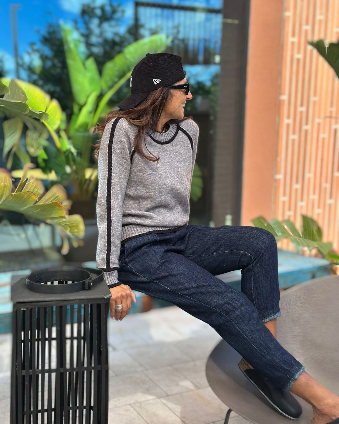 Pantalone Tela Denim Basic