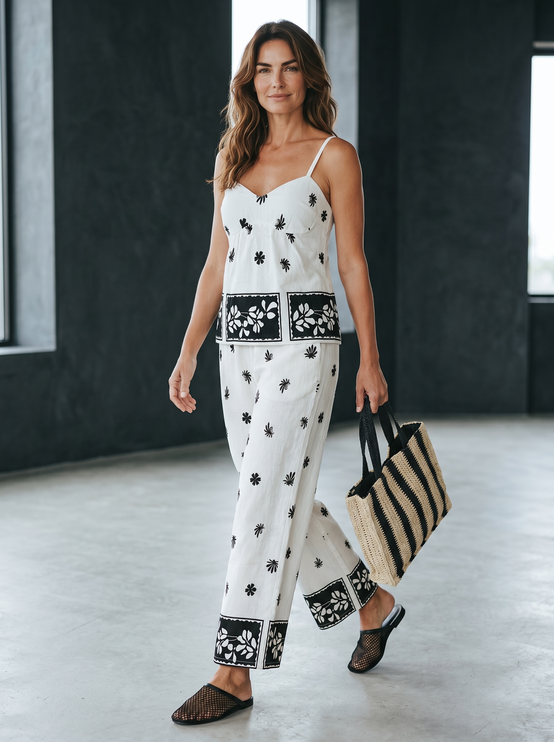 Pantalone Palazzo Cannes - Burro