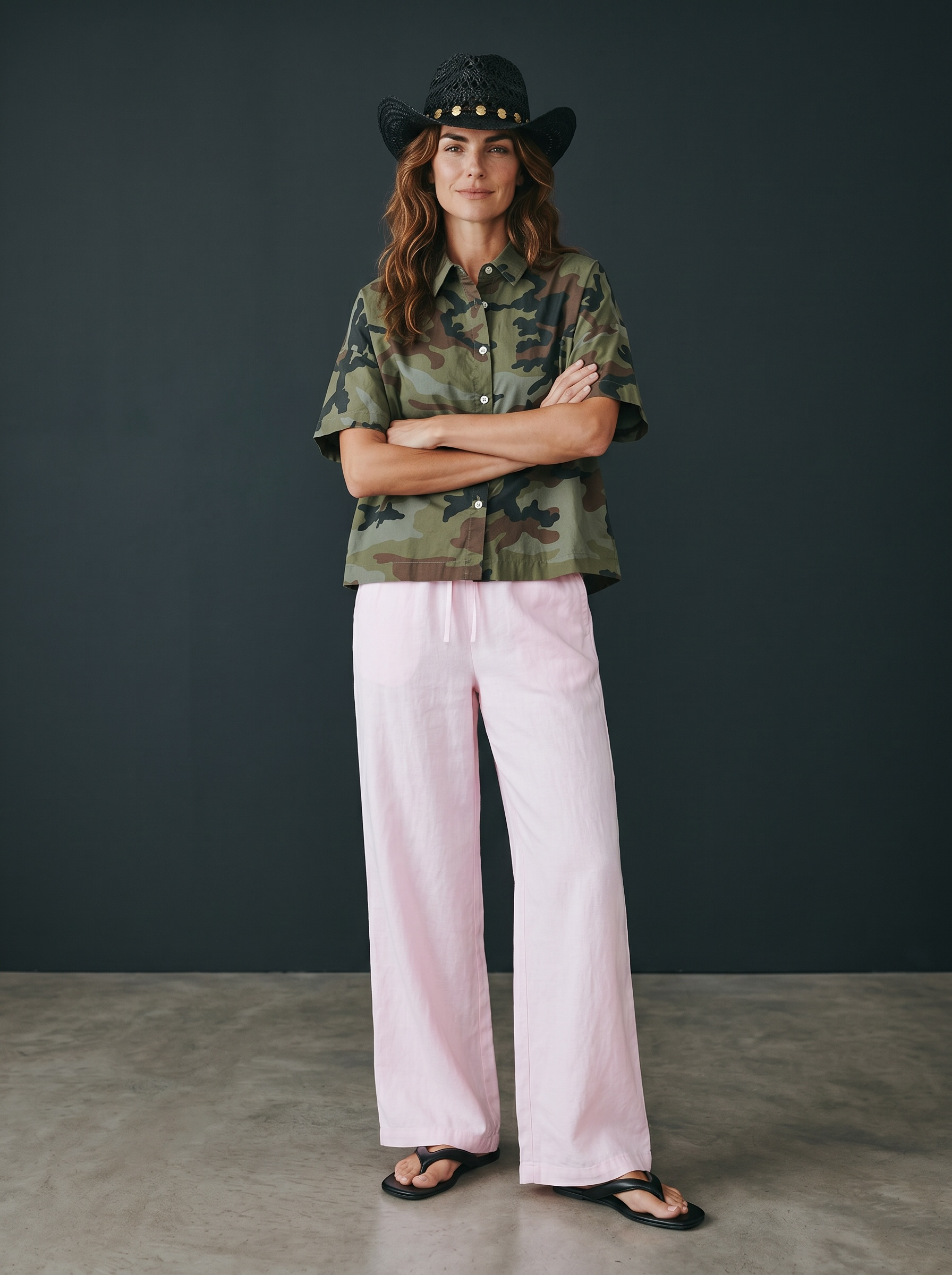 Camicia in cotone - Camouflage