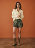 Shorts in cotone - Camouflage