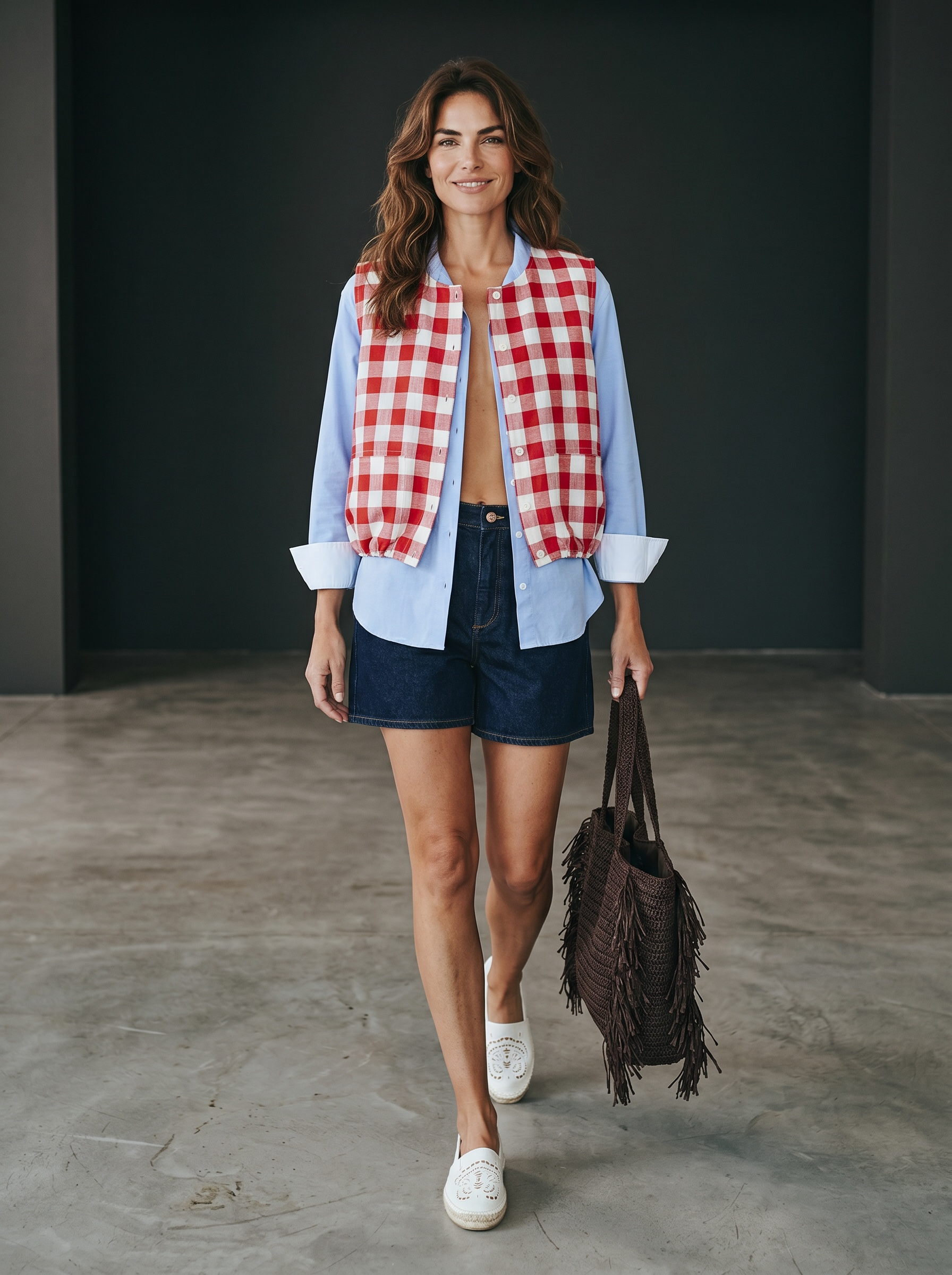 Gilet Picnic - Rosso