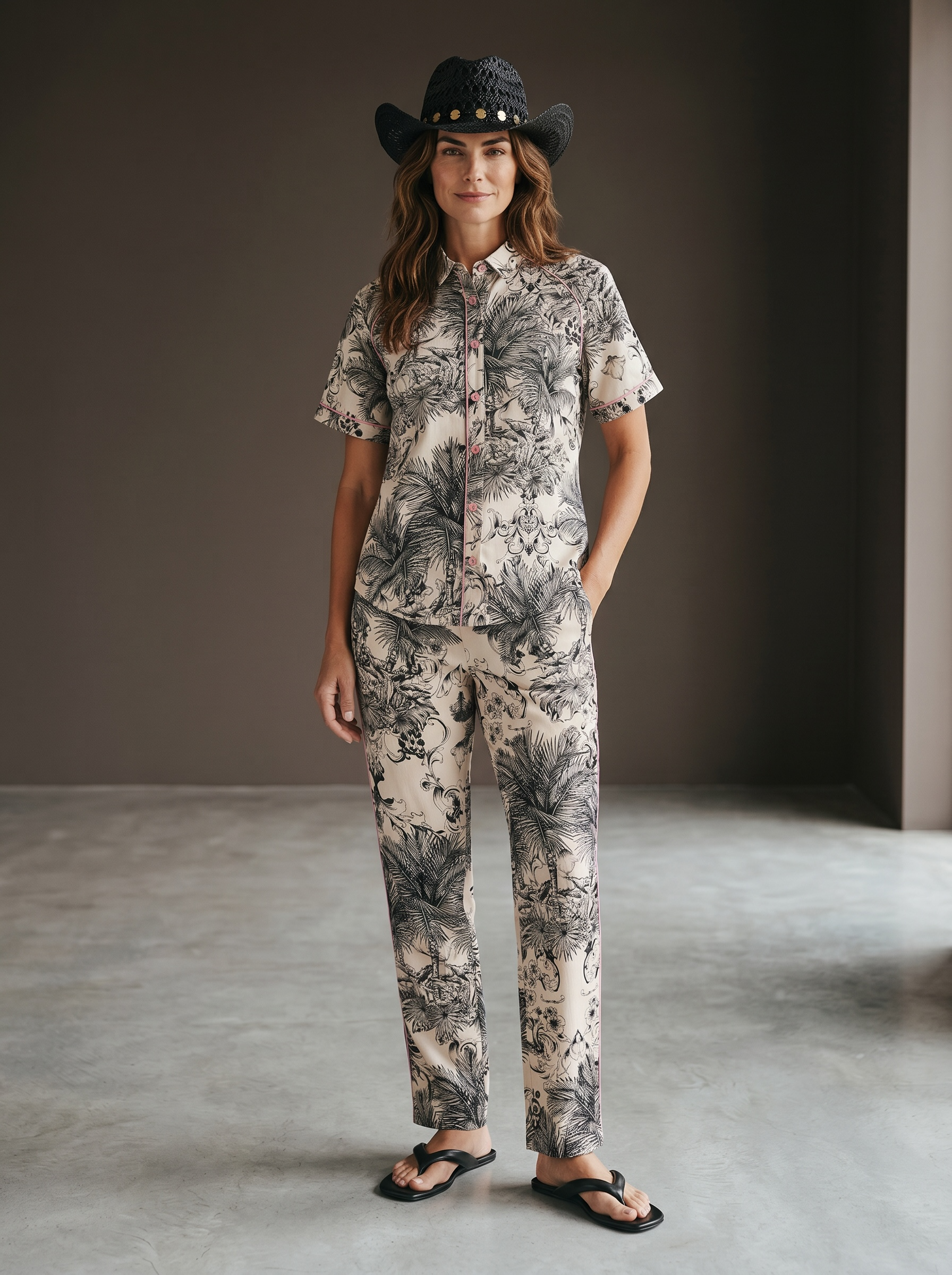 Camicia + Pantalone Hawaii in cotone