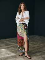 Blusa Zante in cotone - Bianco