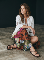 Blusa Zante in cotone - Bianco