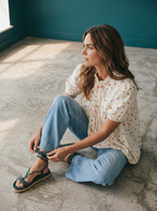 Blusa Micro Pois colorati | Burro