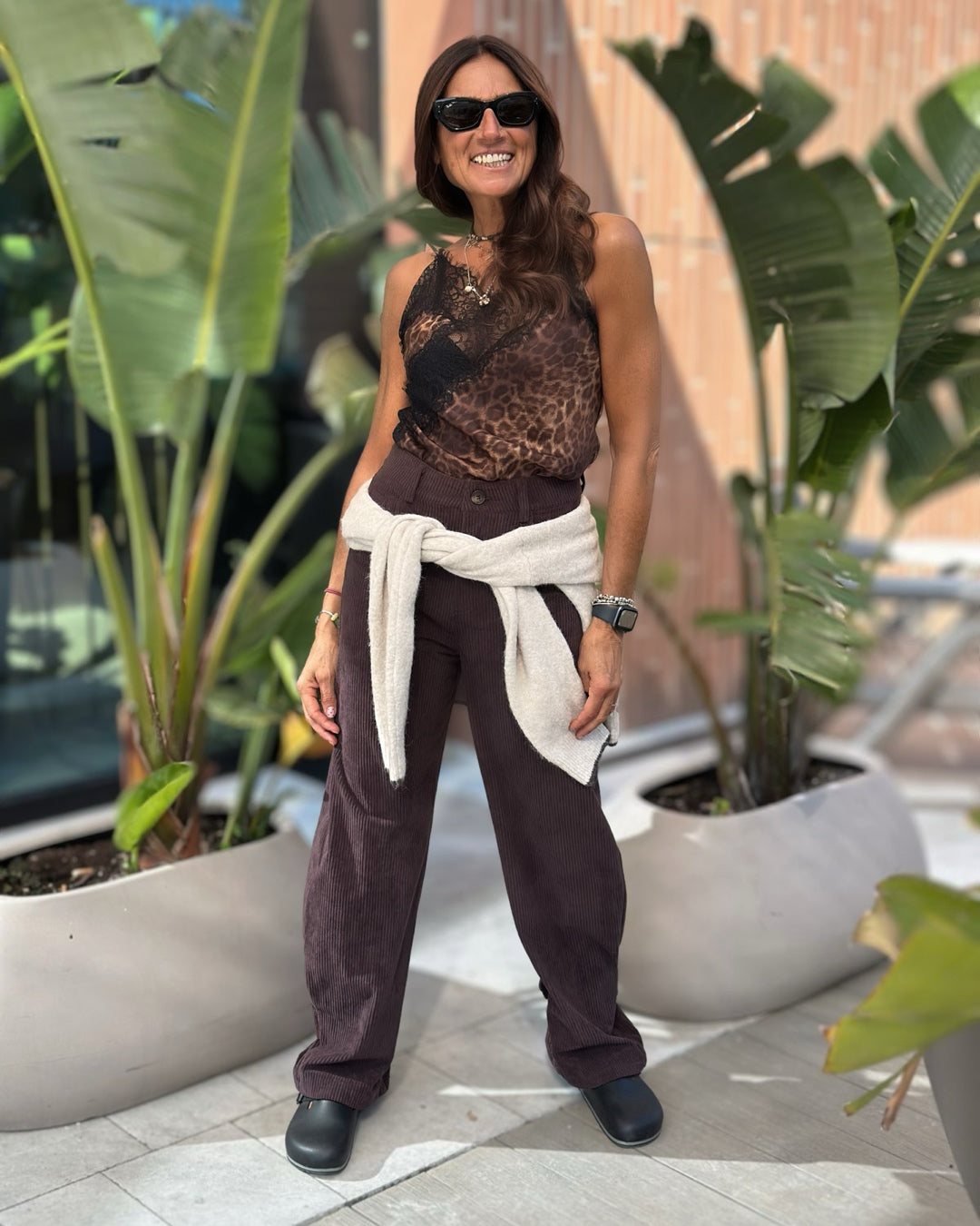 Pantalone Velluto a Coste Moro