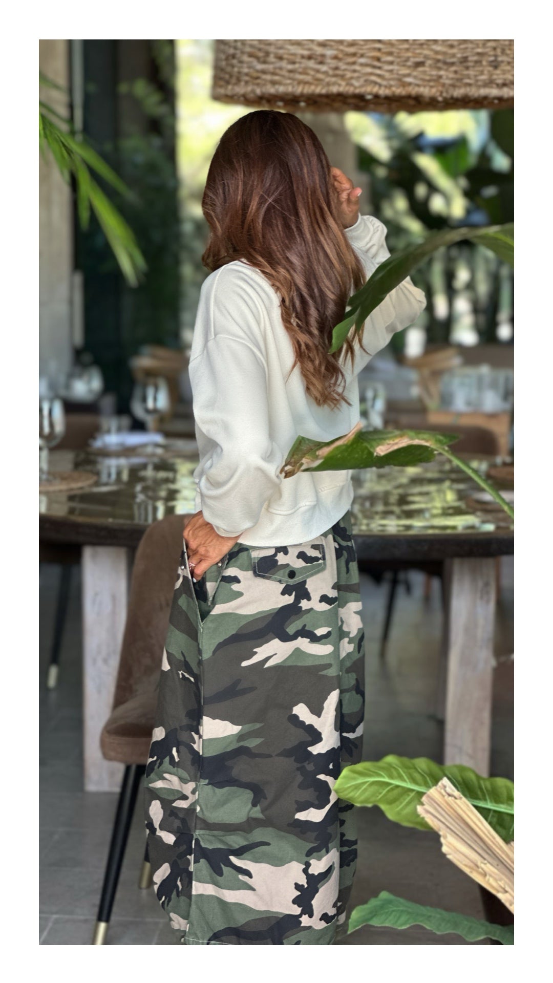 Felpa Basic Cotone Garzato | Burro