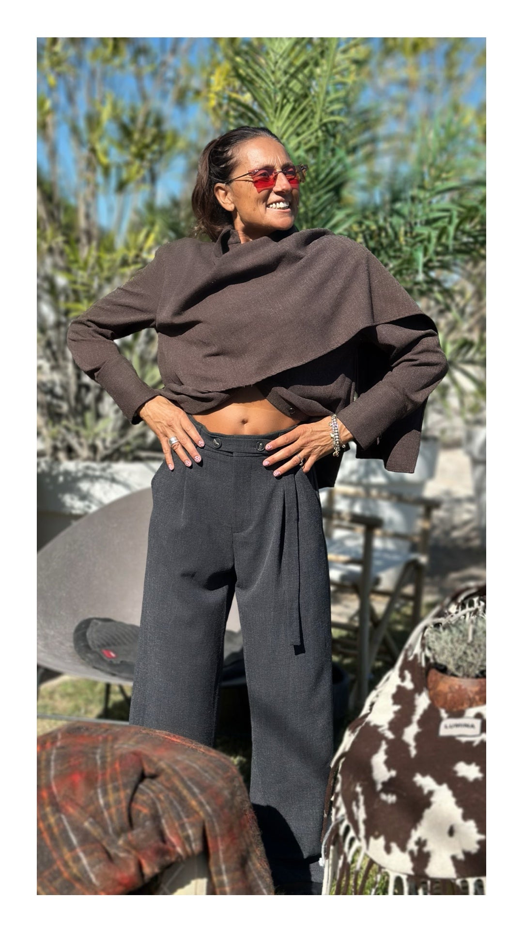 Camicia Maxi Fusciacca Cucita | Moro