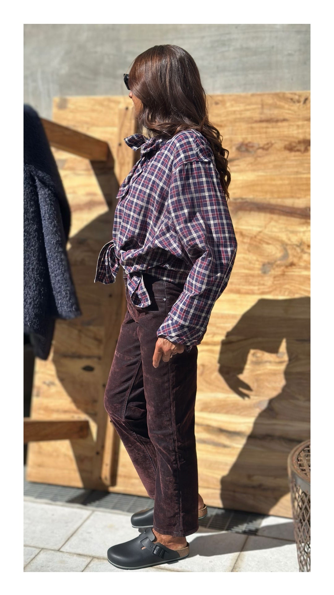 Camicia Check Flanella di Cotone | Blu Navy