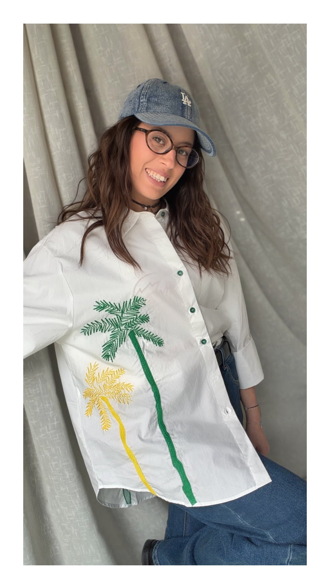 Camicia Oversize Cotone Maiorca