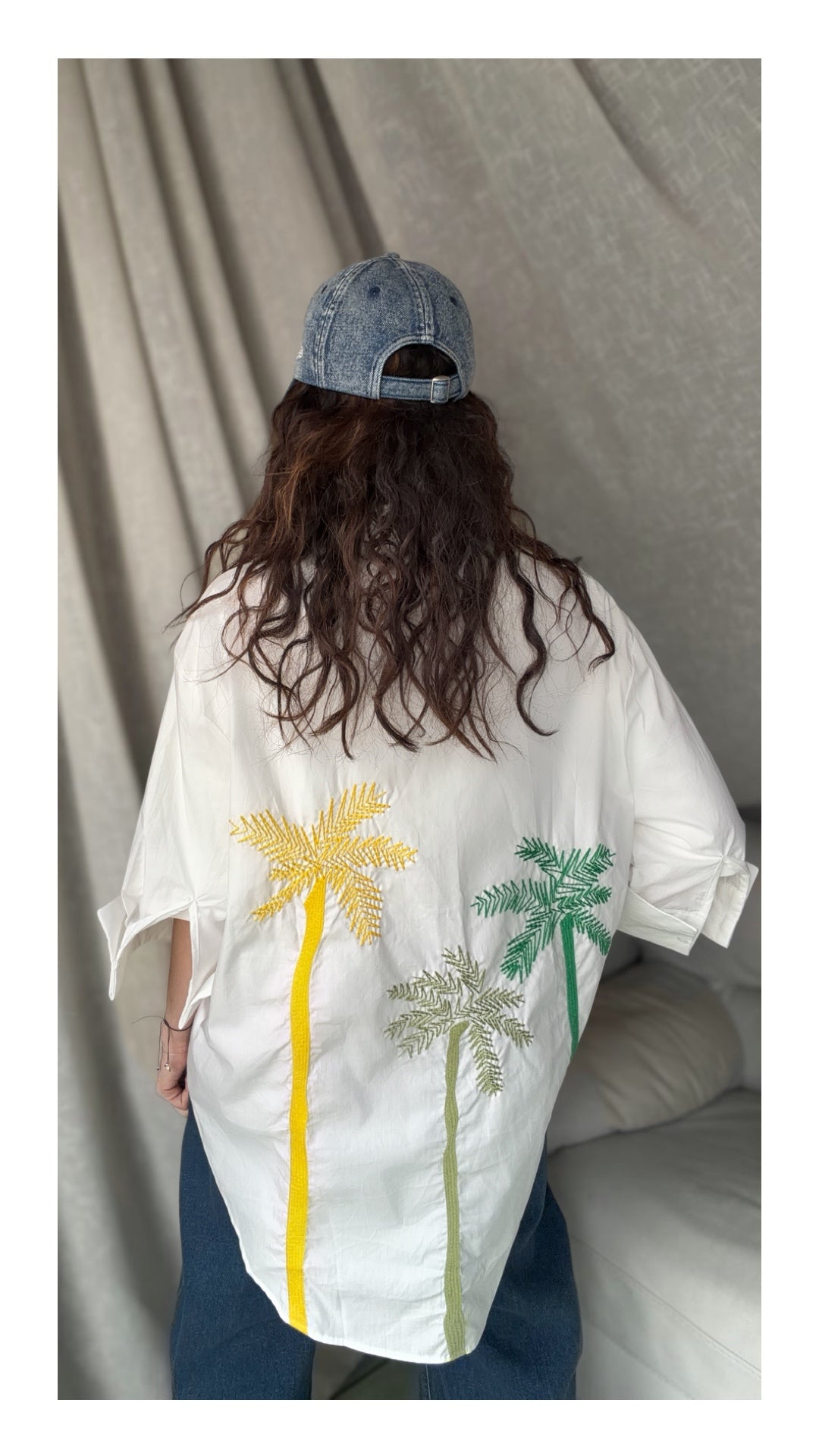 Camicia Oversize Cotone Maiorca