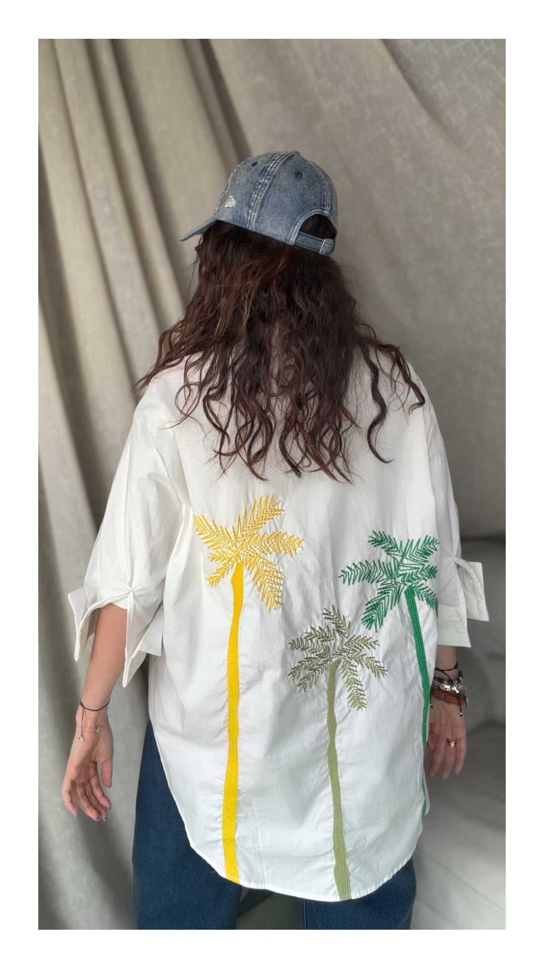 Camicia Oversize Cotone Maiorca