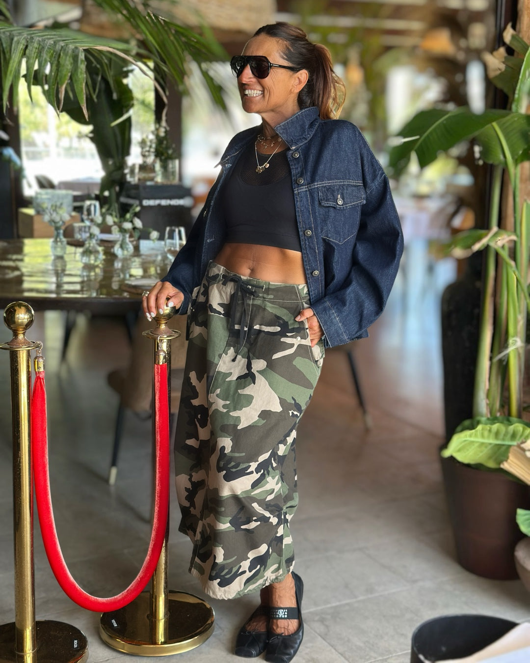 Bomber Jackets Over in Denim