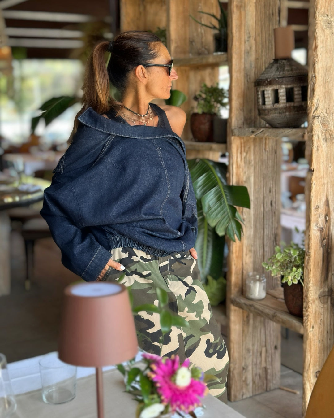 Bomber Jackets Over in Denim