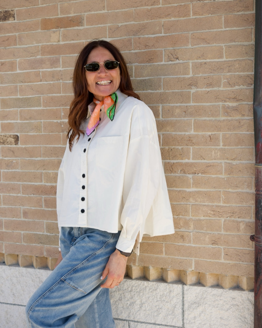 Camicia Burro con Bottoni Scatoletta
