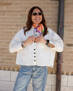 Camicia Burro con Bottoni Scatoletta