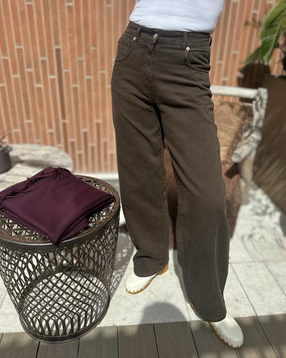 Denim Mum Fit in Moro